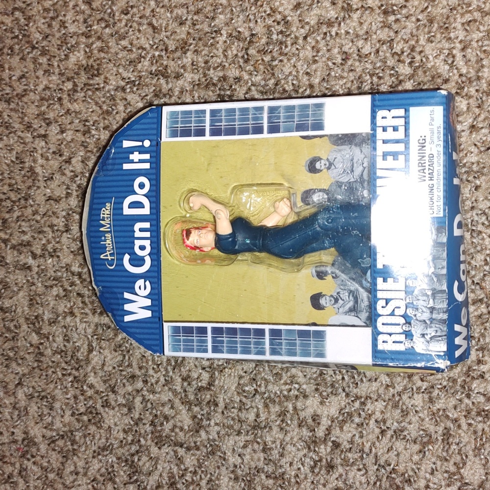 Rosie the Riveter Action Figure We Can Do it WLM Collectible Historical Figure